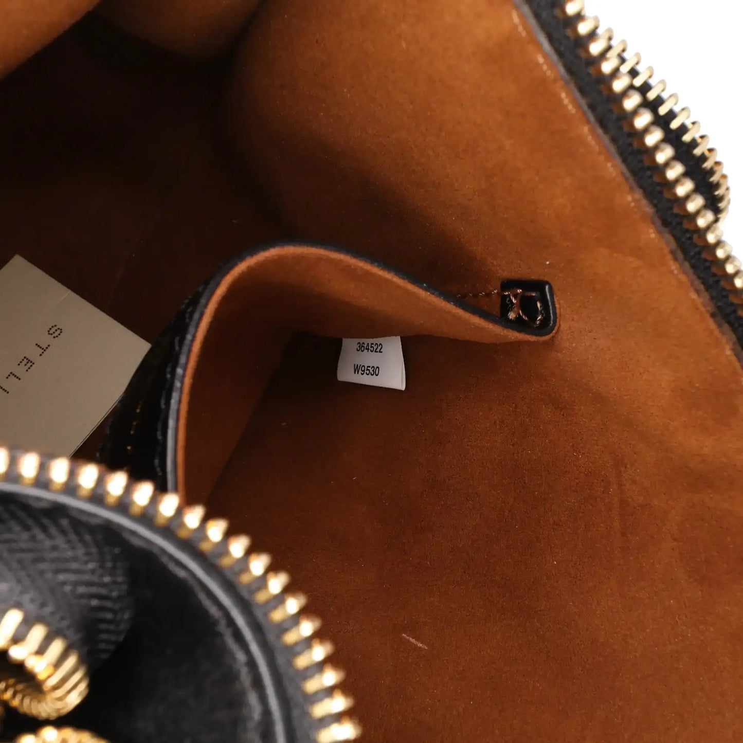 Stella McCartney Faux Nappa Cavendish Zipper Clutch