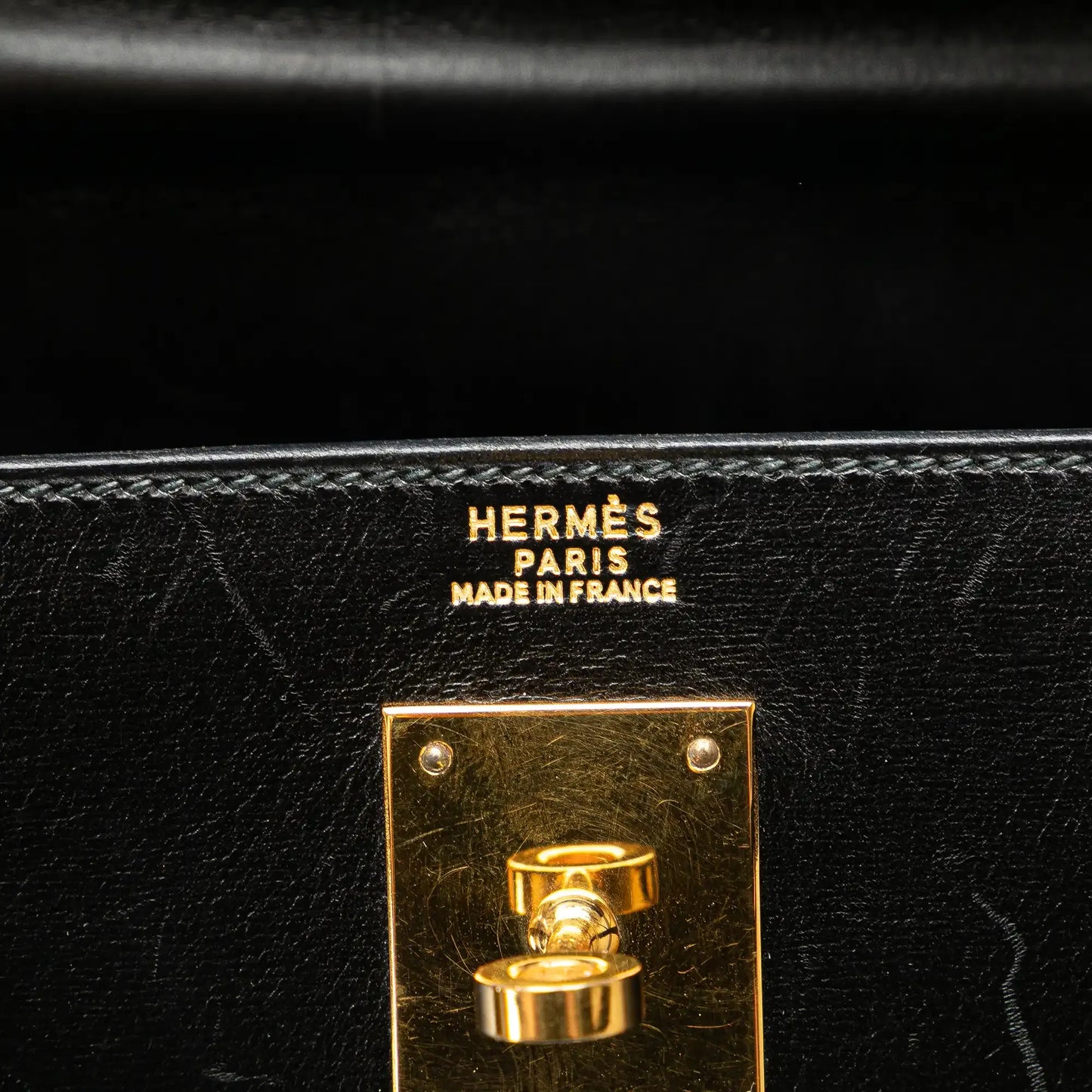 Hermès Box Calf Kelly Sellier 32