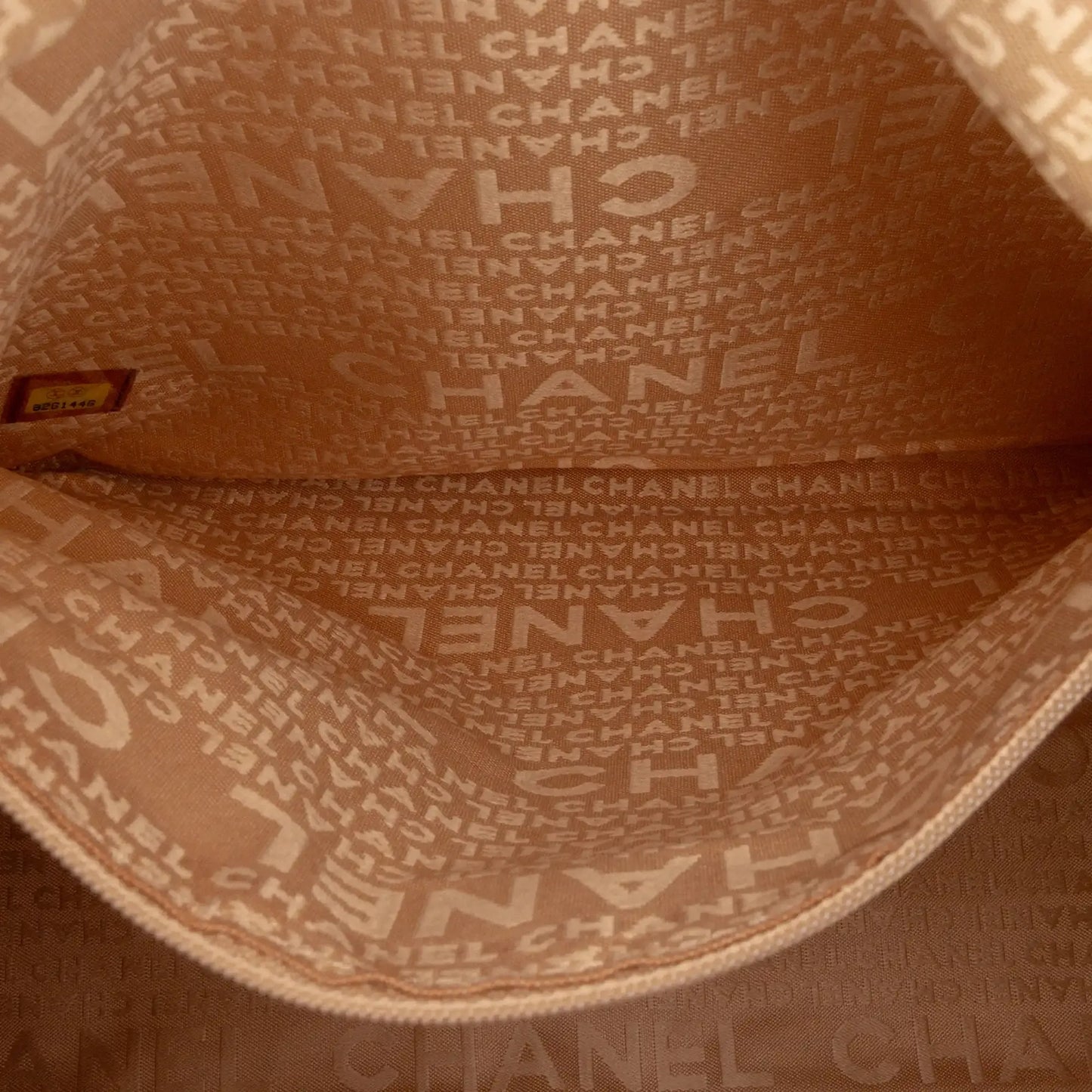 Chanel Calfskin Square Stitch Tassel Hobo
