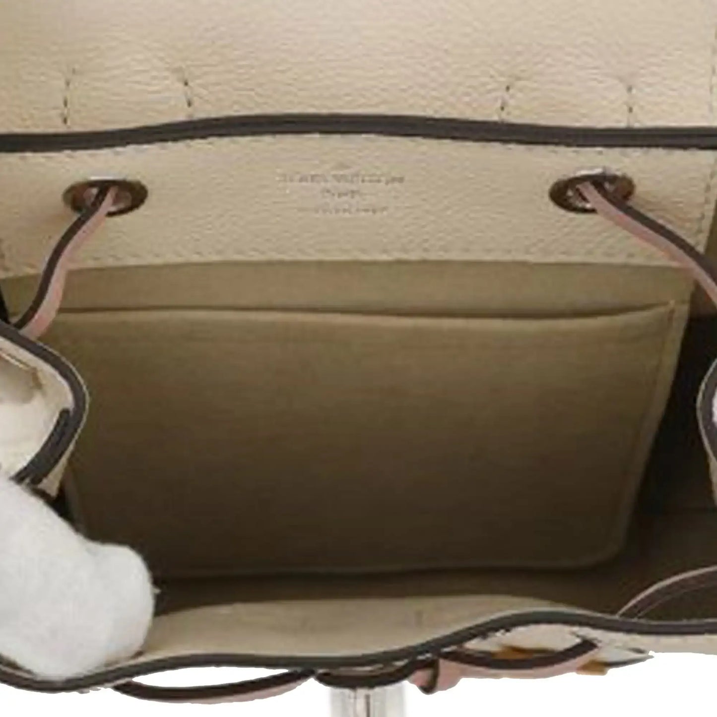 Louis Vuitton Calfskin Flowers Mini Lockme Backpack