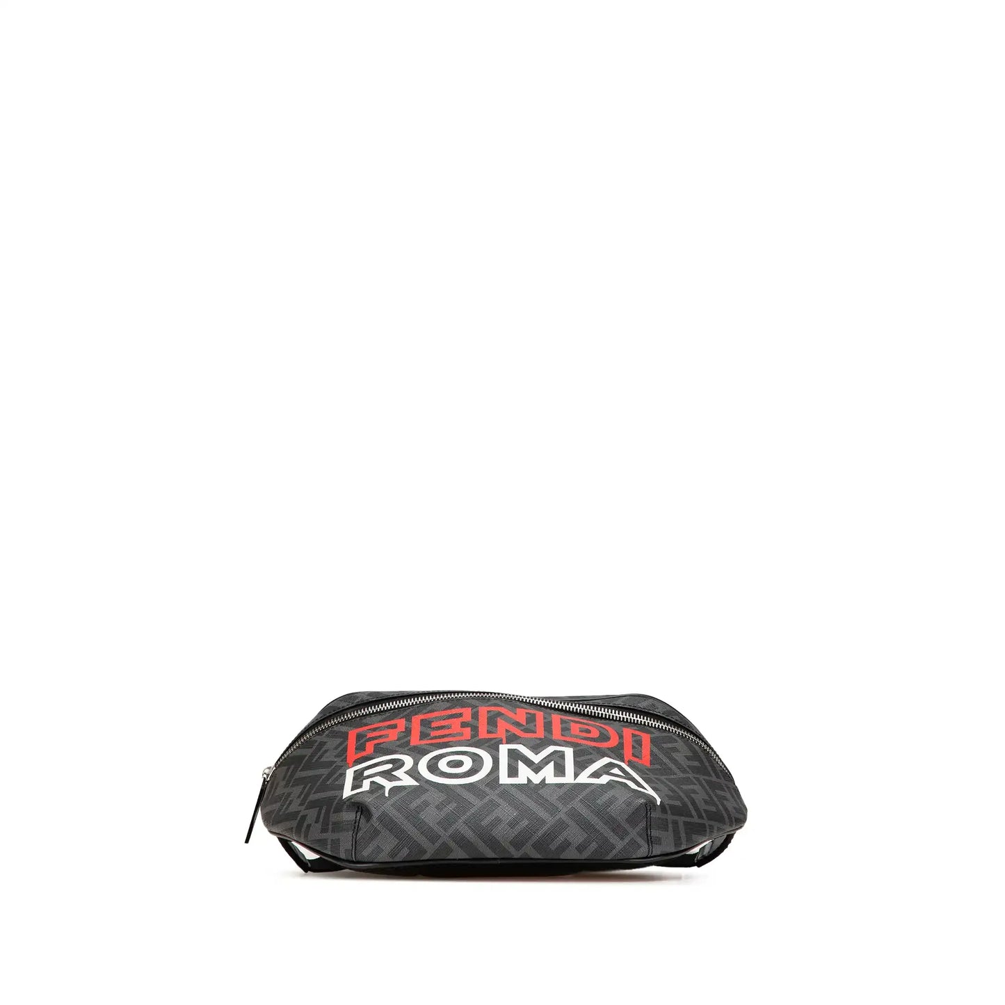 Fendi Zucca Coated Canvas Logo Belt Bag