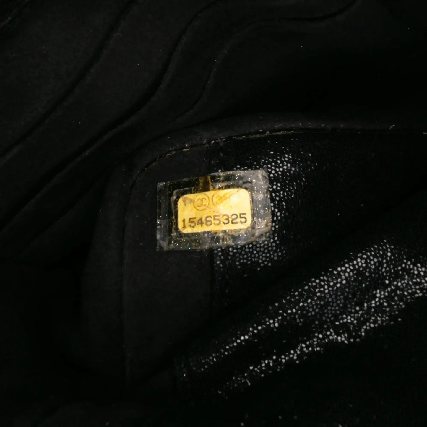 Chanel Sequined Goatskin CC Crystal Wallet On Chain
