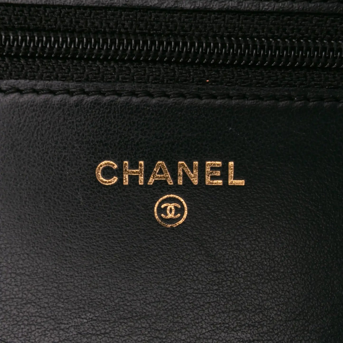 Chanel Quilted Calfskin Chain Around Boy Wallet On Chain