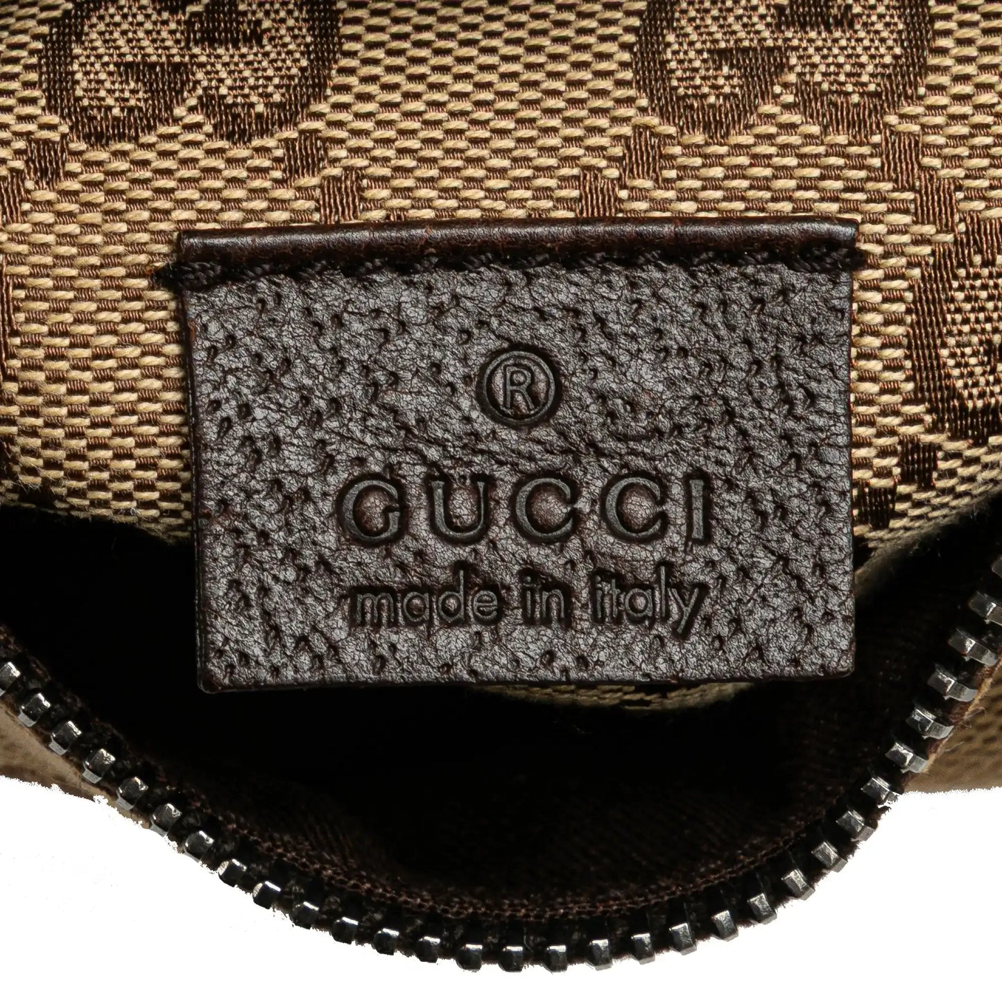 Gucci GG Canvas Web Double Pocket Belt Bag