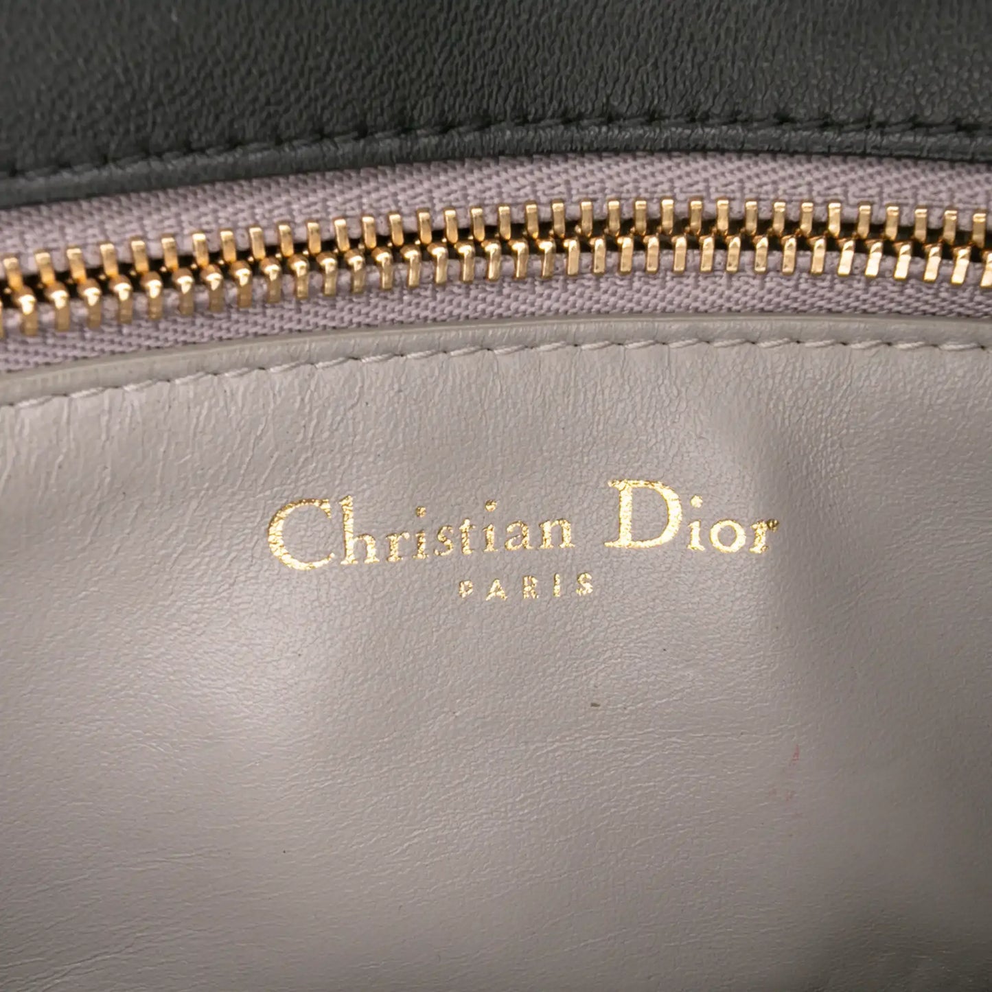 Dior Mini Crackled Deerskin Diorama Flap