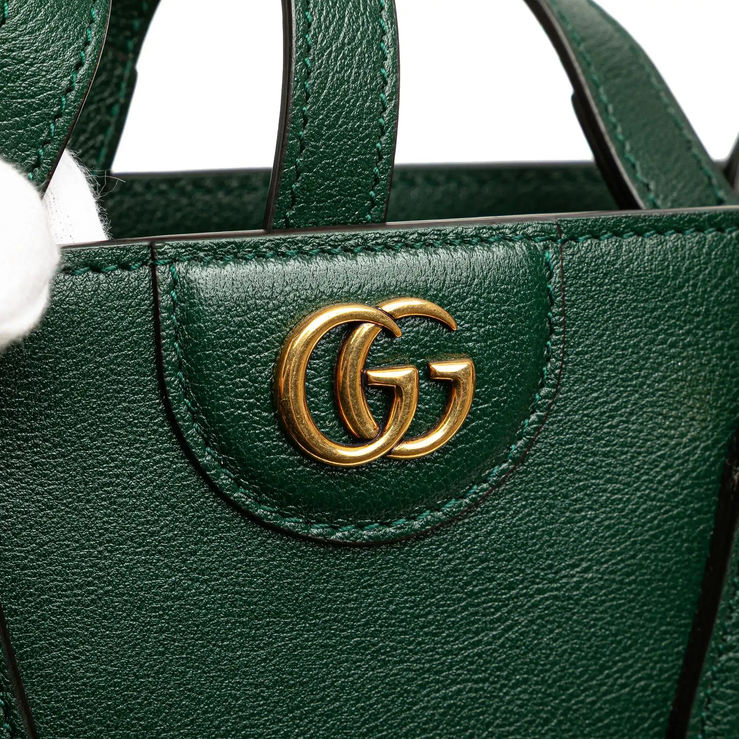 Gucci Small Calfskin Bamboo Diana Convertible Bucket Bag
