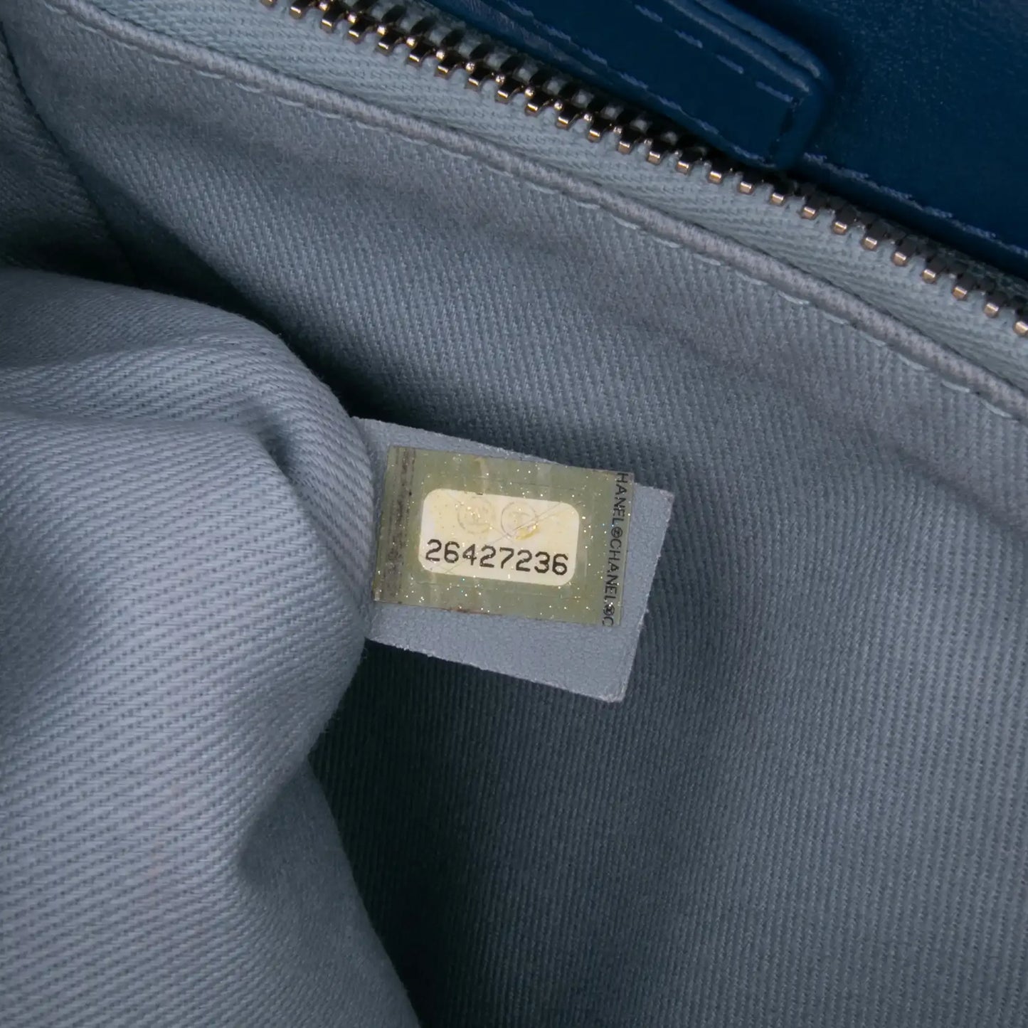 Chanel Medium Calfskin Coco Chevron Envelope Flap