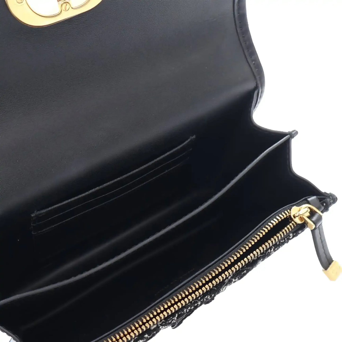 Dior Mini Tweed Macrocannage Miss Caro Bag