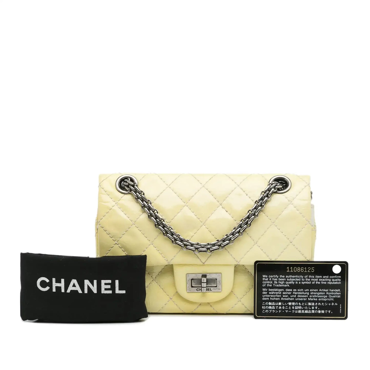 Chanel Mini Reissue 2.55 Patent Double Flap