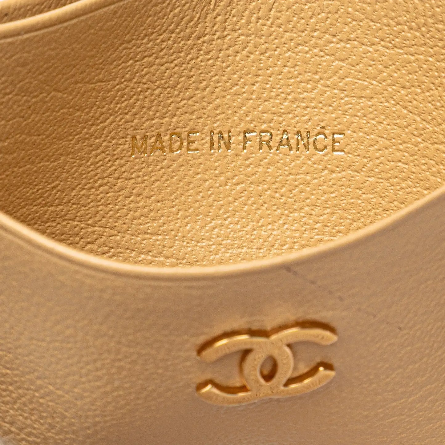 Chanel CC Calfskin Card Holder