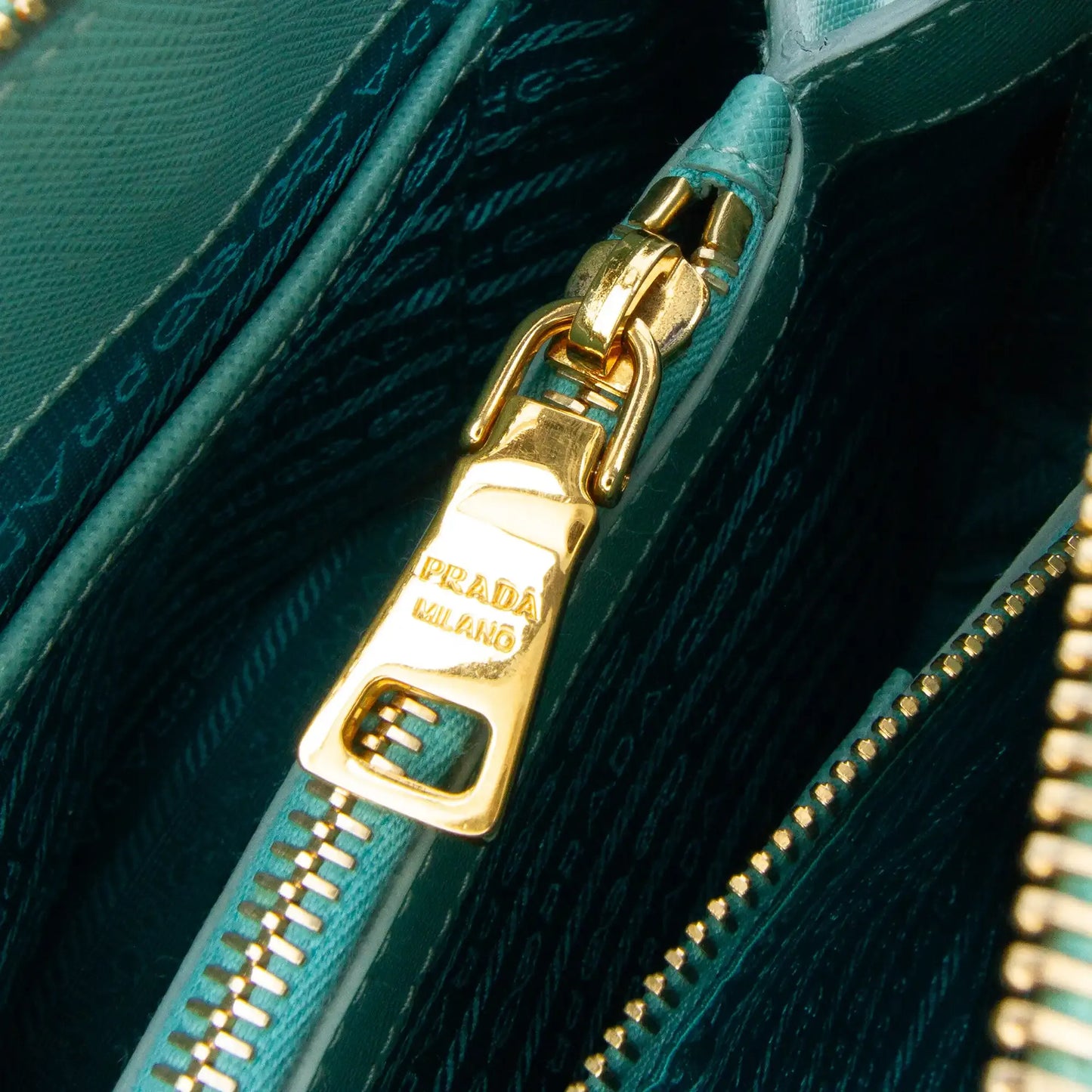 Prada Medium Saffiano Lux Promenade Satchel