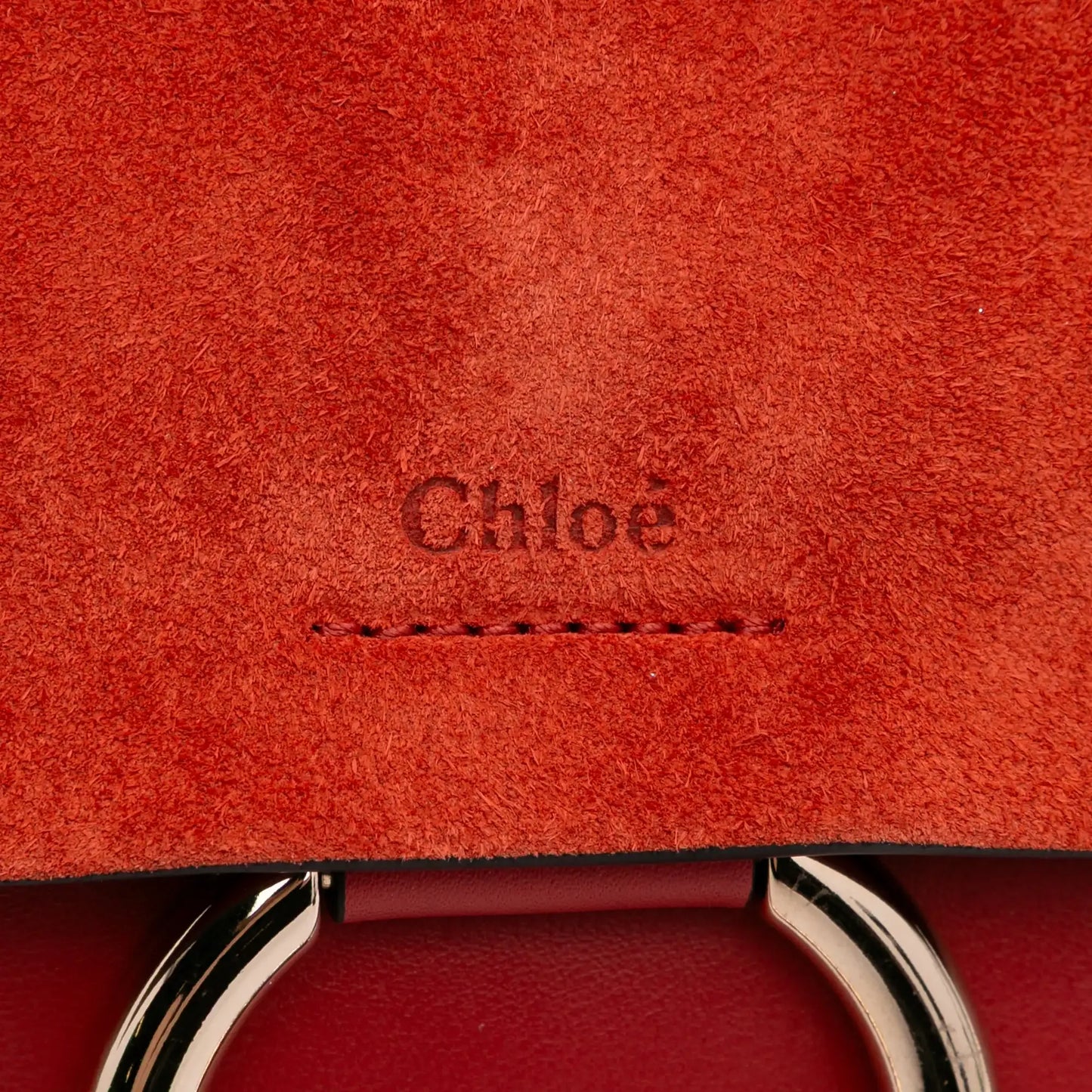 Chloé Medium Calfskin and Suede Faye Crossbody