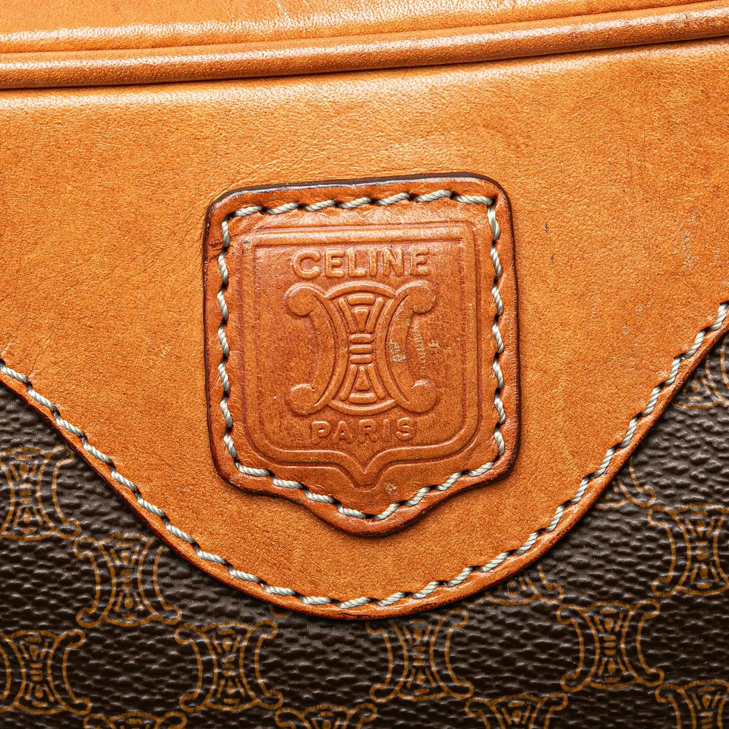 Celine Macadam Coated Canvas Crossbody