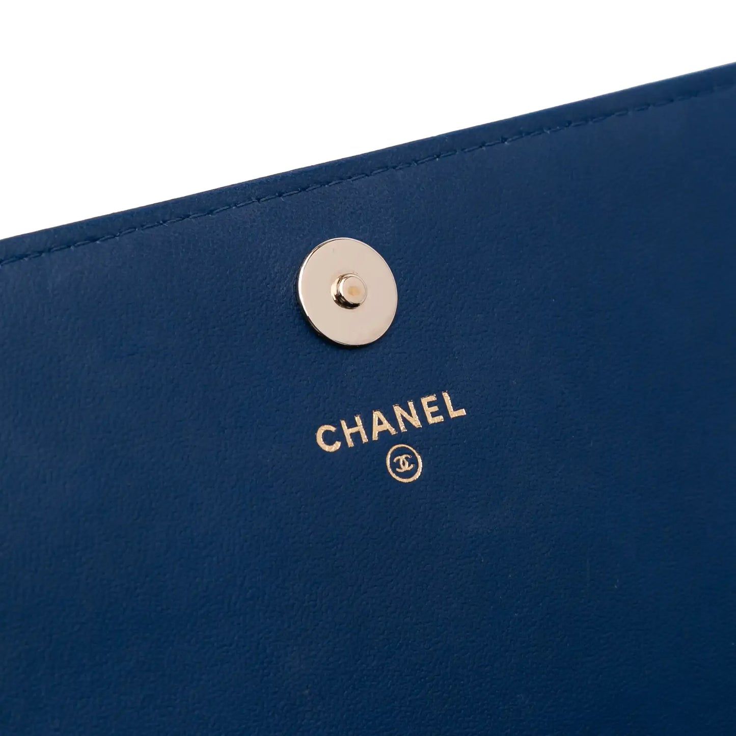 Chanel Quilted Lambskin Square Wallet on Chain