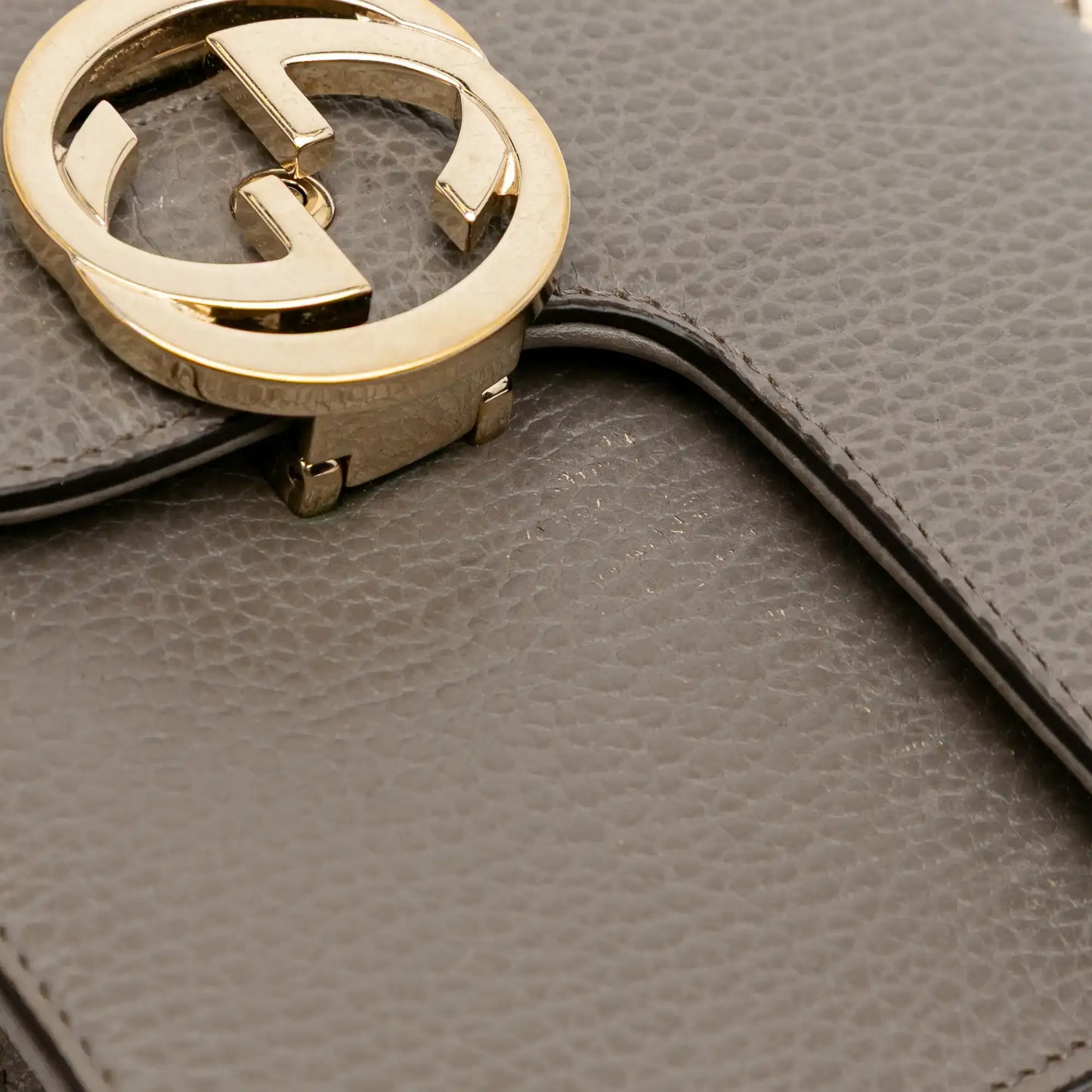 Gucci Small Dollar Calfskin Interlocking G Crossbody