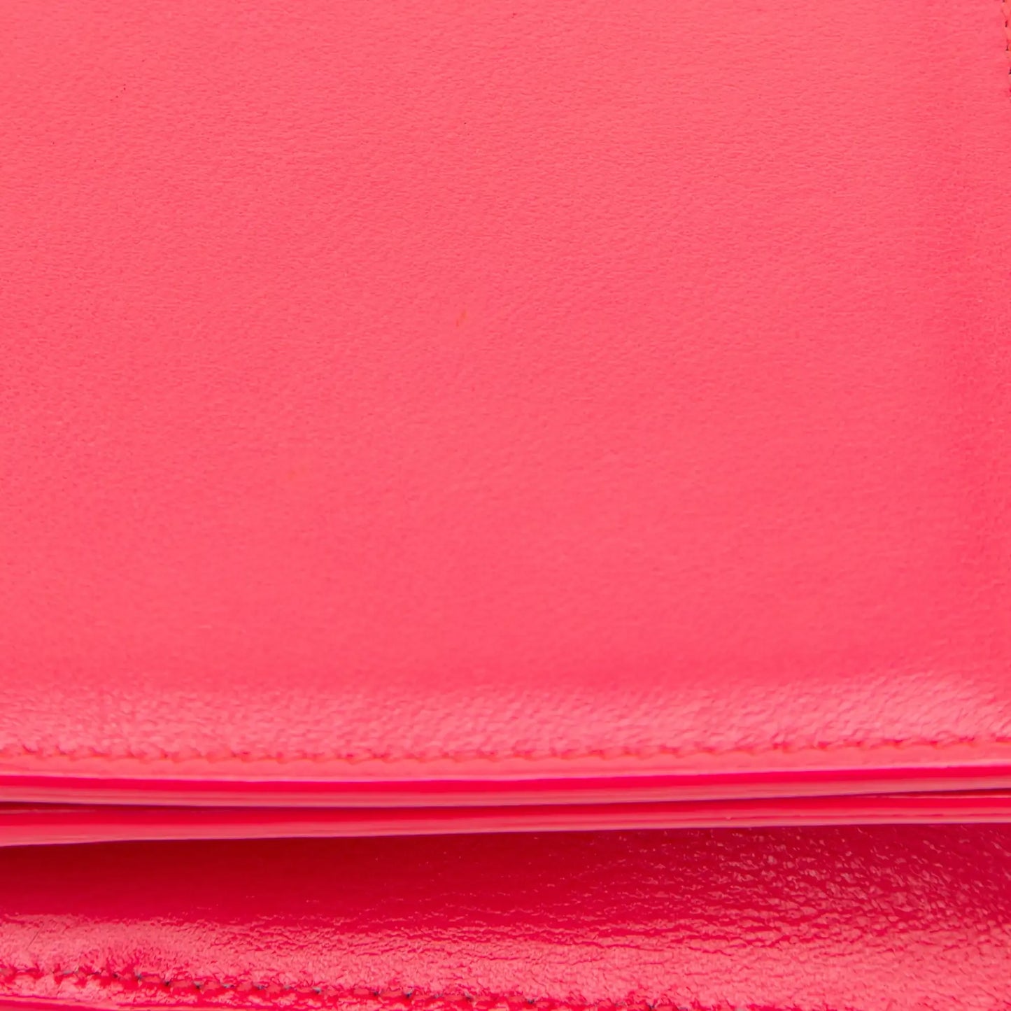 Saint Laurent Leather Cassandre Clutch