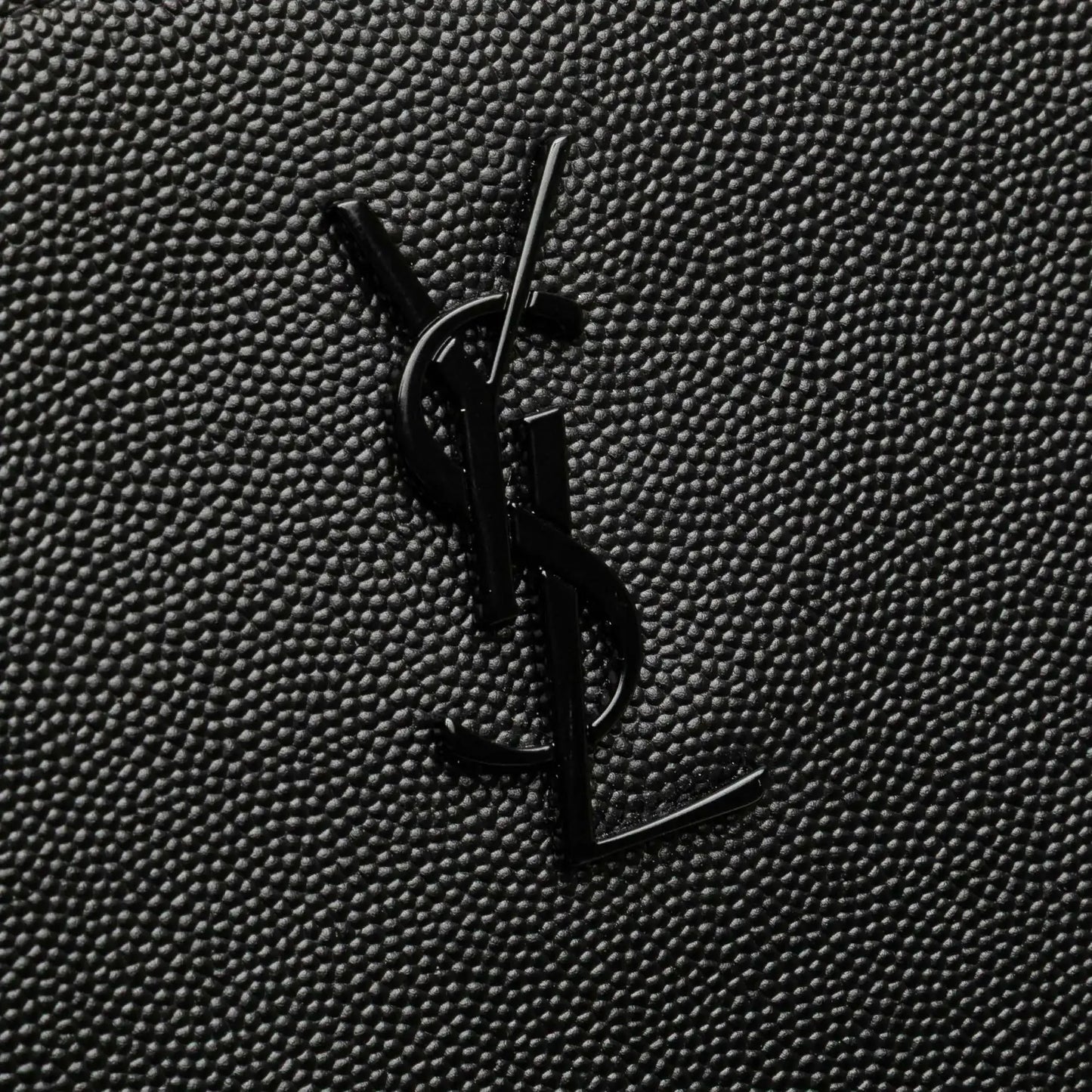 Saint Laurent Grain De Poudre Monogram Monochrome iPad Case