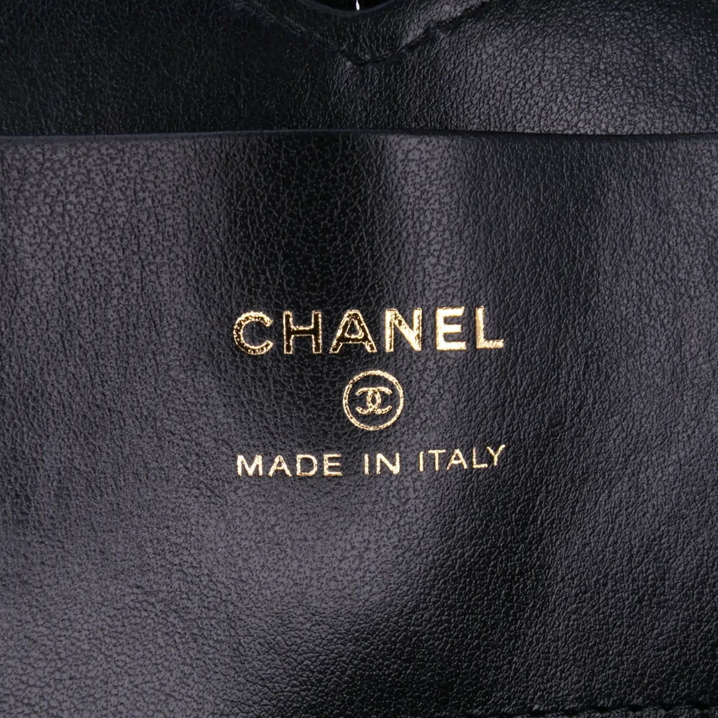 Chanel Quilted Patent Calfskin CC Heart Clutch With Chain