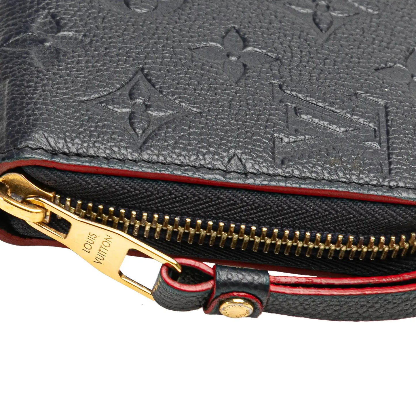 Louis Vuitton Monogram Empreinte Zippy Long Wallet