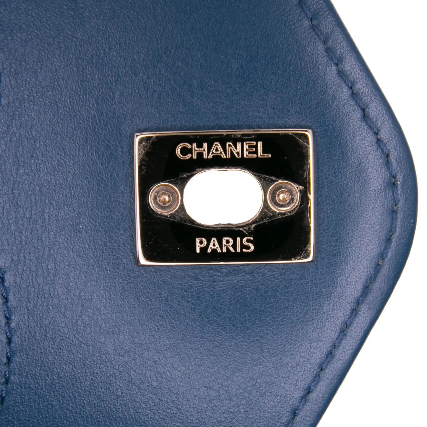 Chanel Medium Calfskin Coco Chevron Envelope Flap