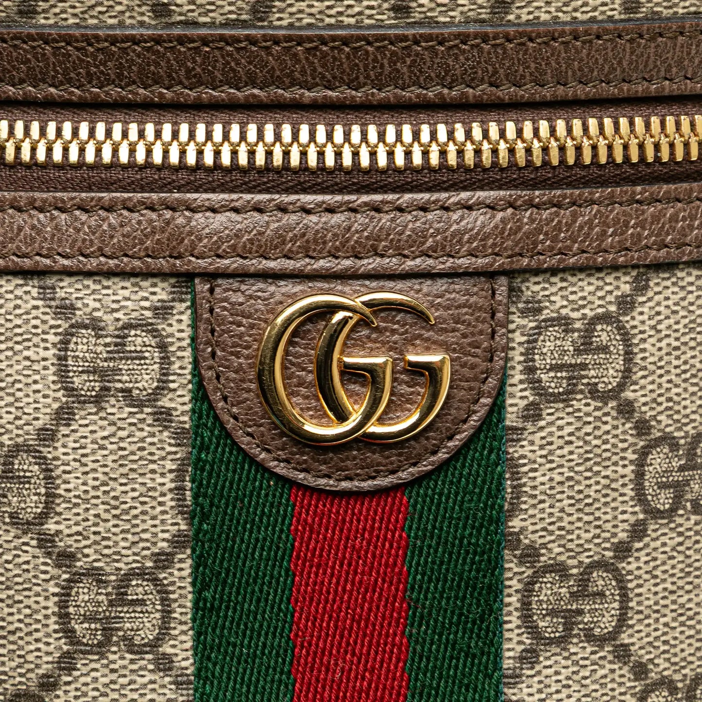 Gucci GG Supreme Web Ophidia Vanity Bag