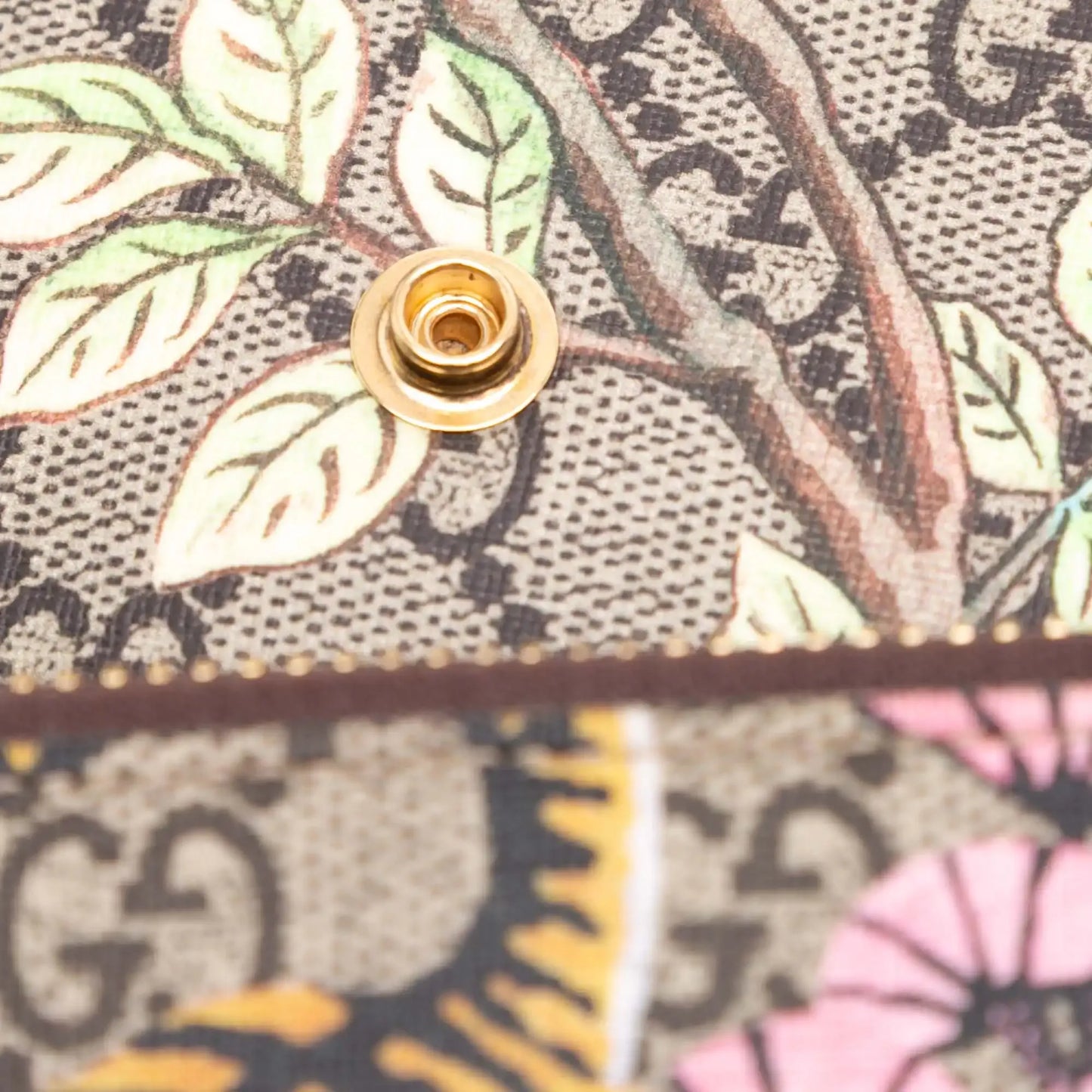 Gucci GG Supreme Bengal Double Zip Pochette