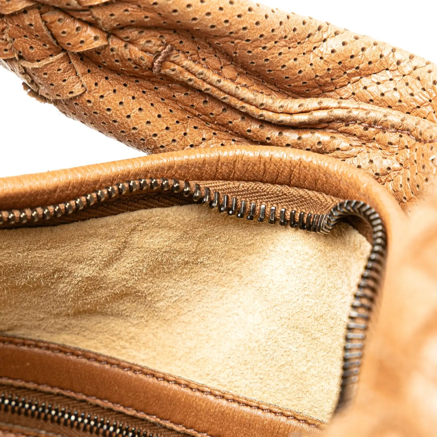Bottega Veneta Small Perforated Nappa Intrecciato Veneta Hobo