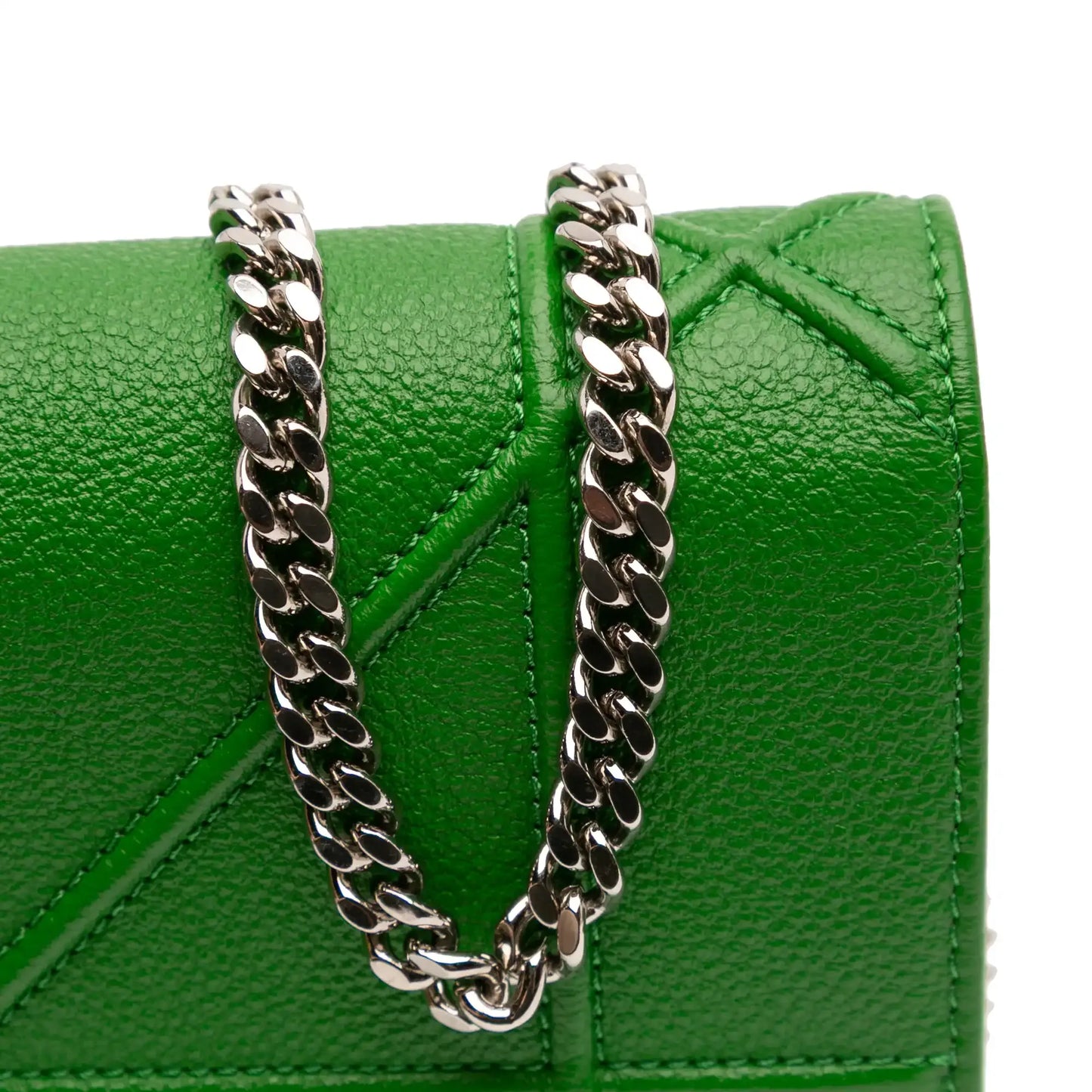 Dior Grained Calfskin Diorama Croisiere Wallet on Chain