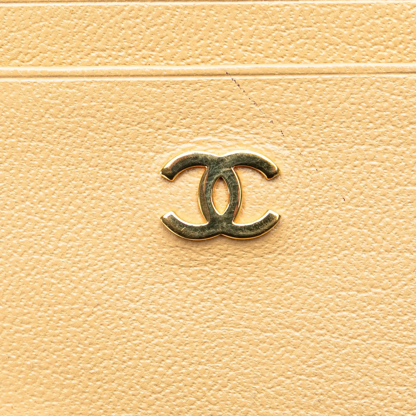 Chanel CC Calfskin Card Holder