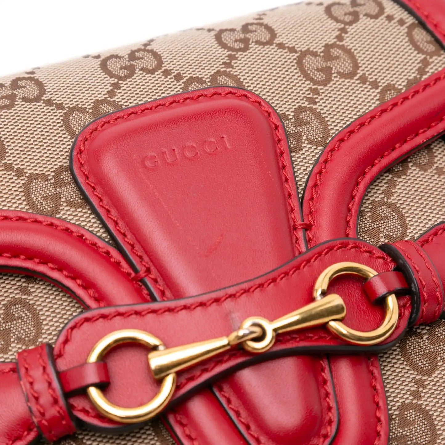 Gucci Small GG Canvas Lady Web Crossbody