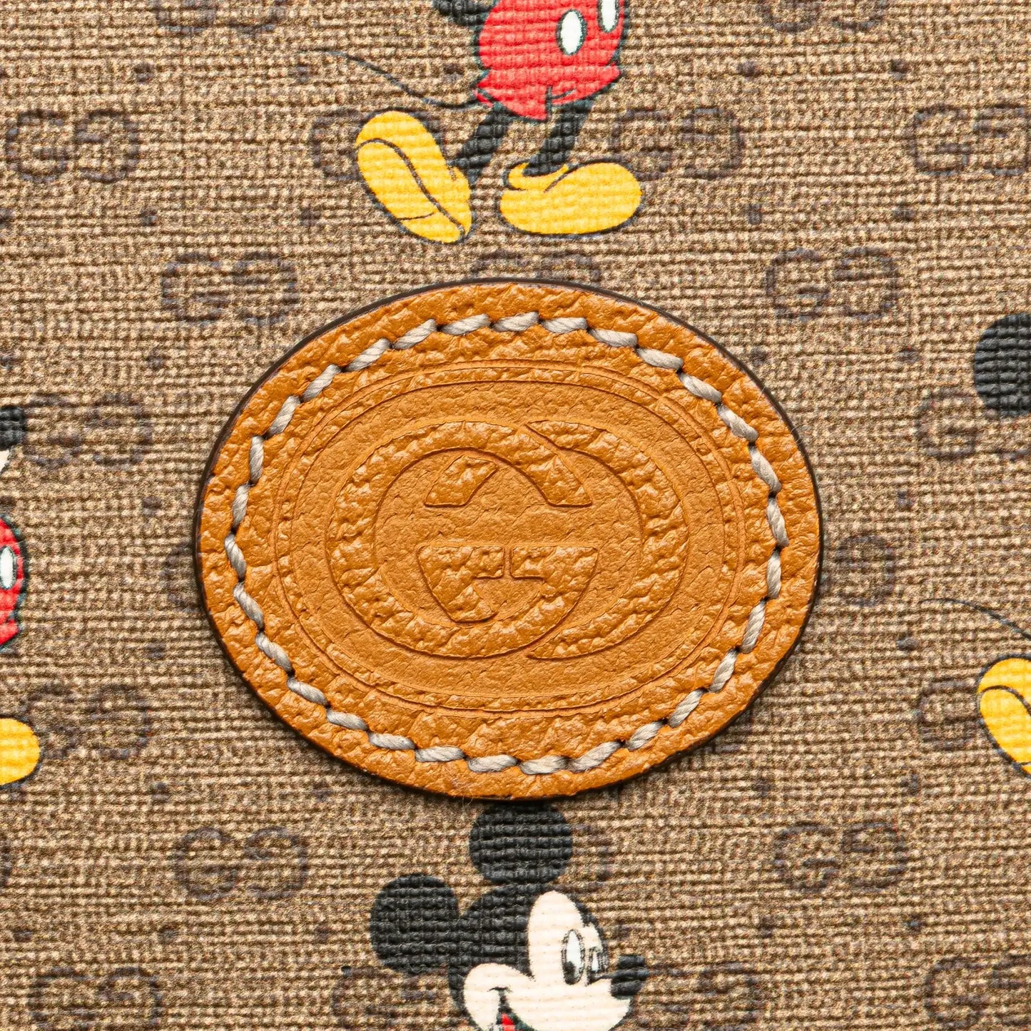 Gucci Disney Small Micro GG Supreme Mickey Mouse Dome Backpack