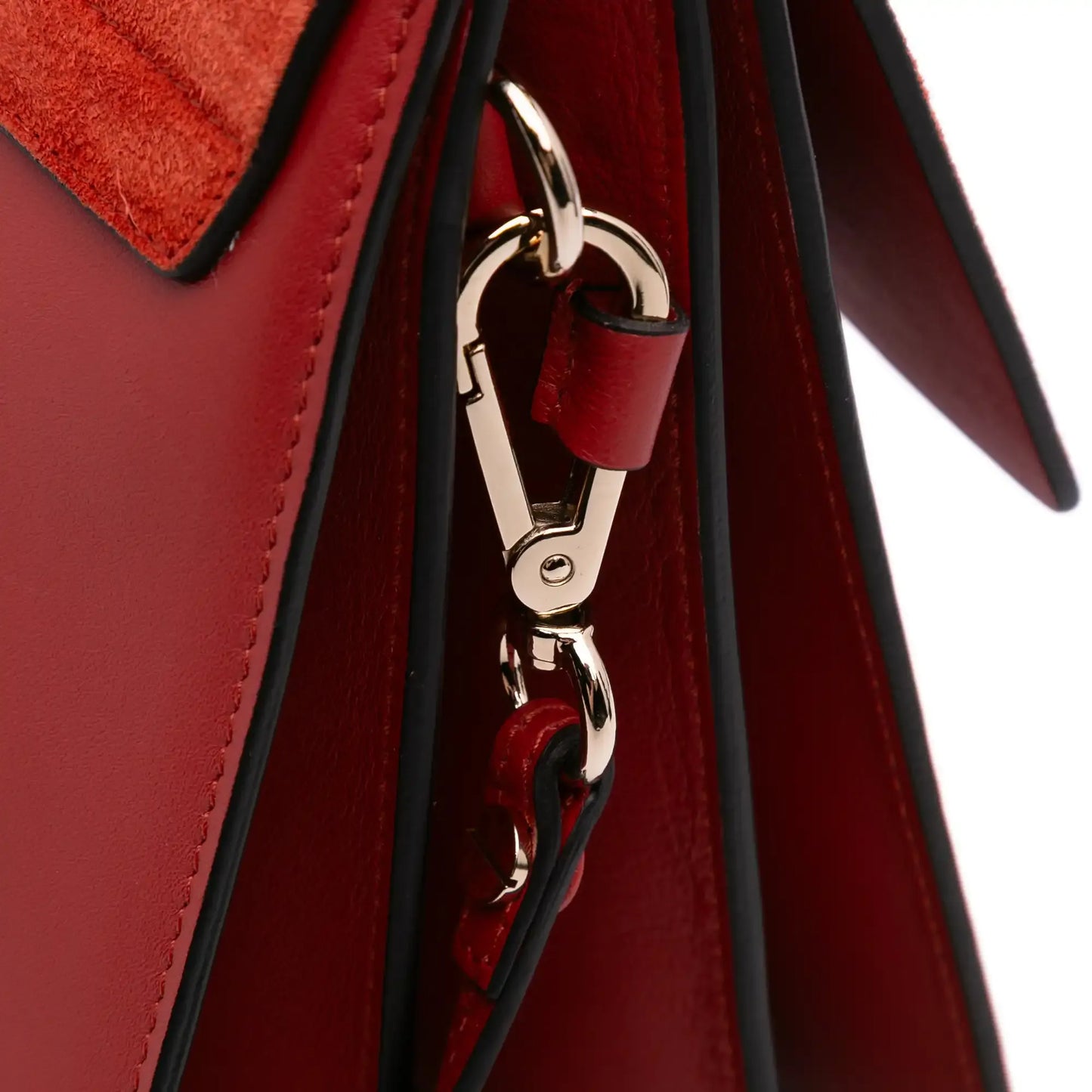 Chloé Medium Calfskin and Suede Faye Crossbody