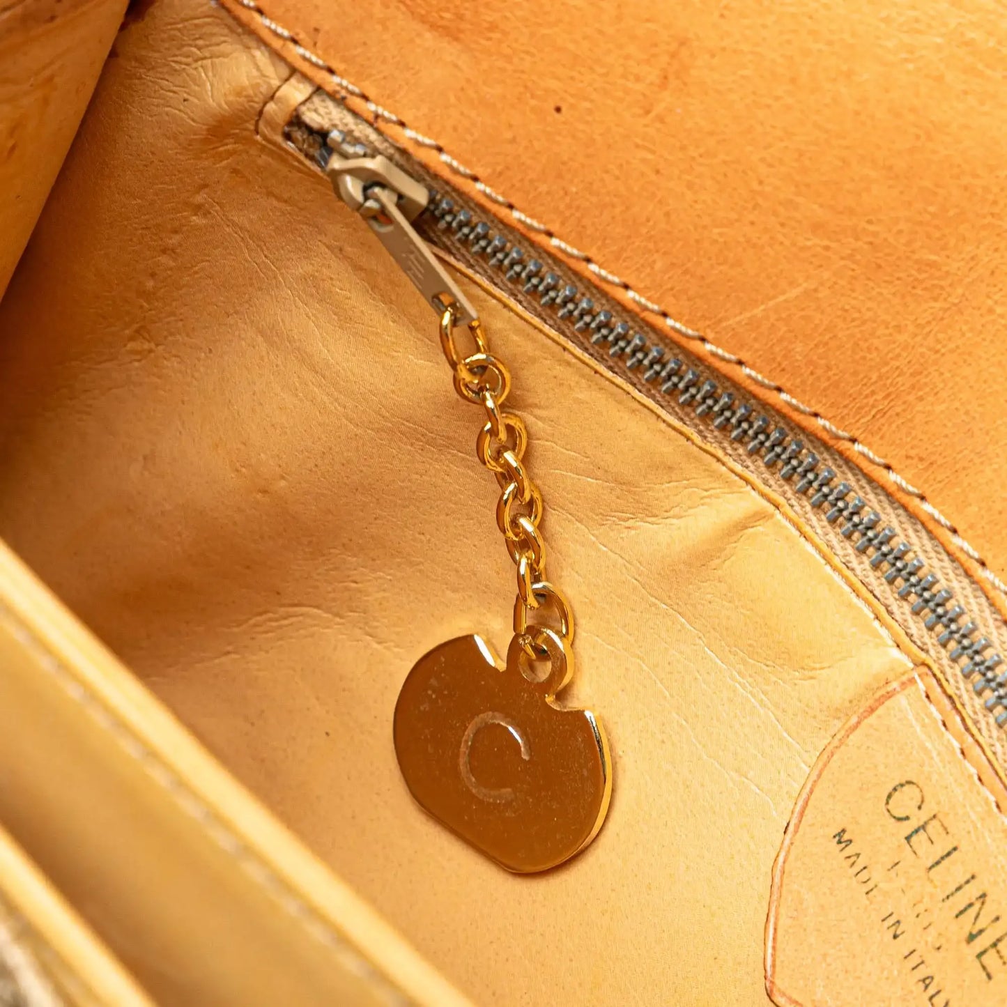 Celine Macadam Coated Canvas Horse Carriage Crossbody