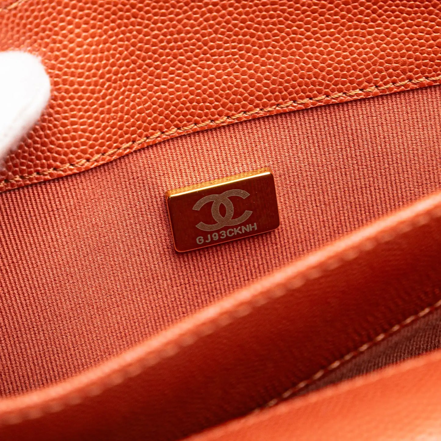 Chanel Mini CC Quilted Caviar Messenger Single Flap