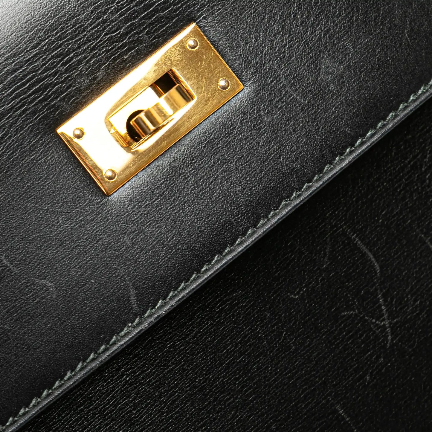 Hermès Box Calf Kelly Sellier 32