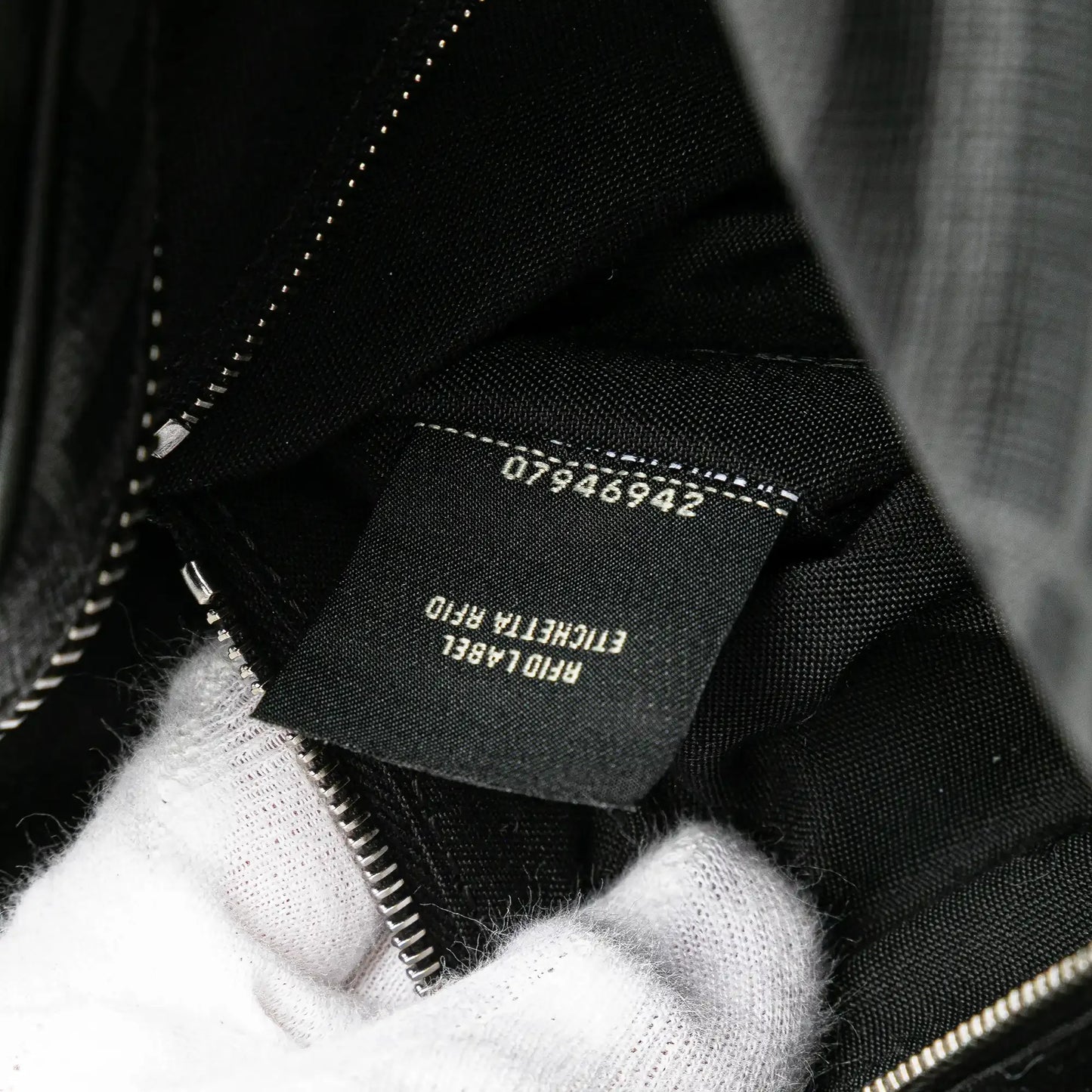 Fendi Zucca Coated Canvas Logo Belt Bag
