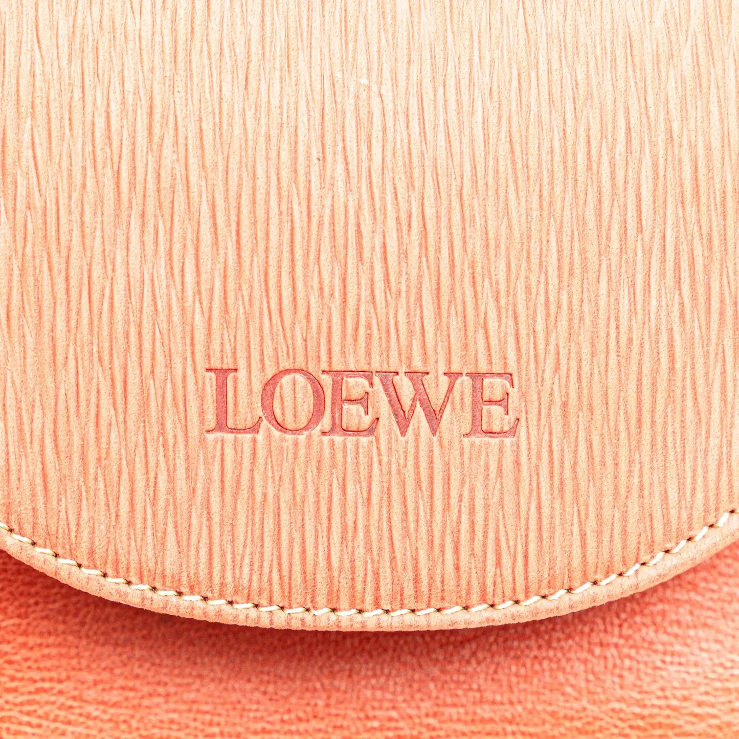 Loewe Leather Velazquez Twist Clutch