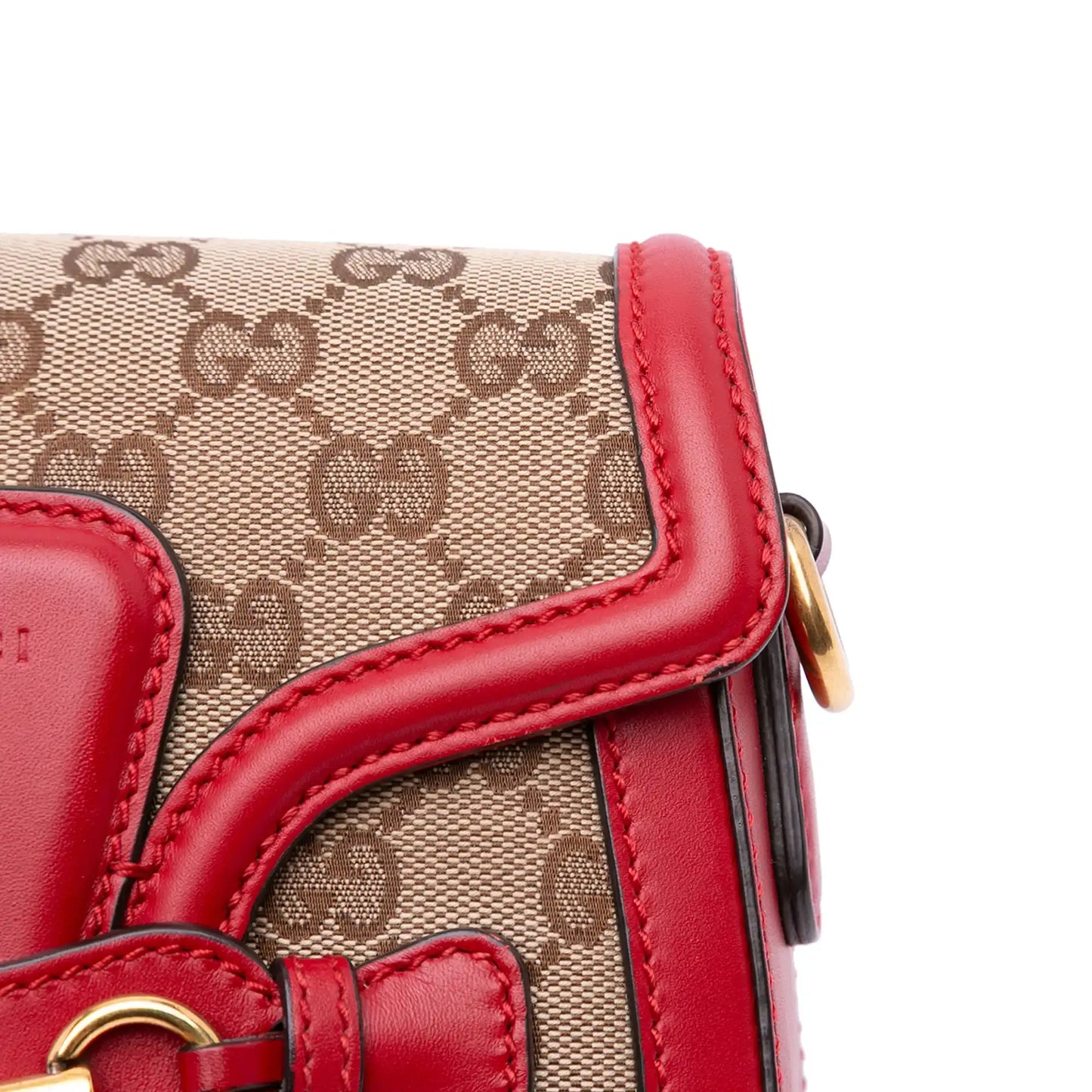 Gucci Small GG Canvas Lady Web Crossbody