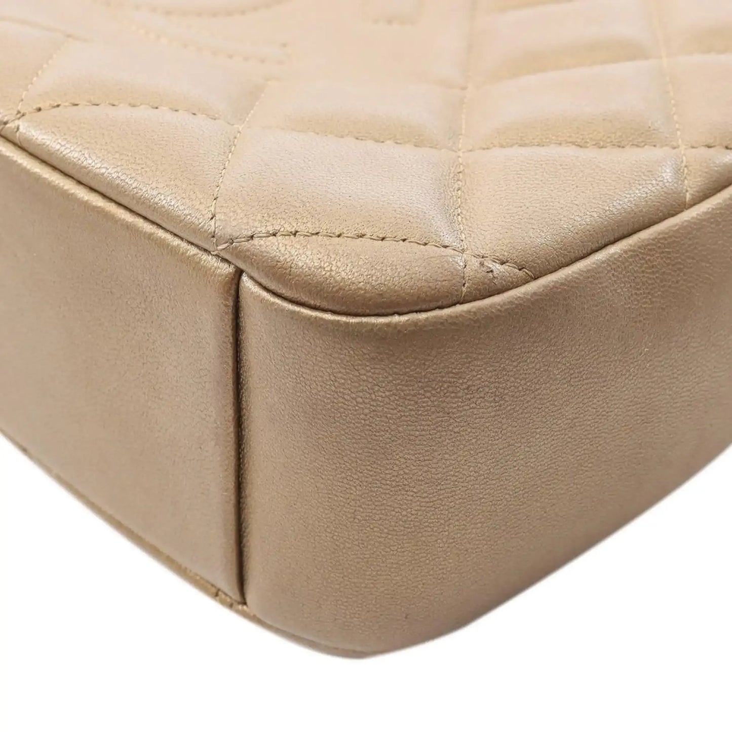 Chanel CC Quilted Lambskin Camera Crossbody