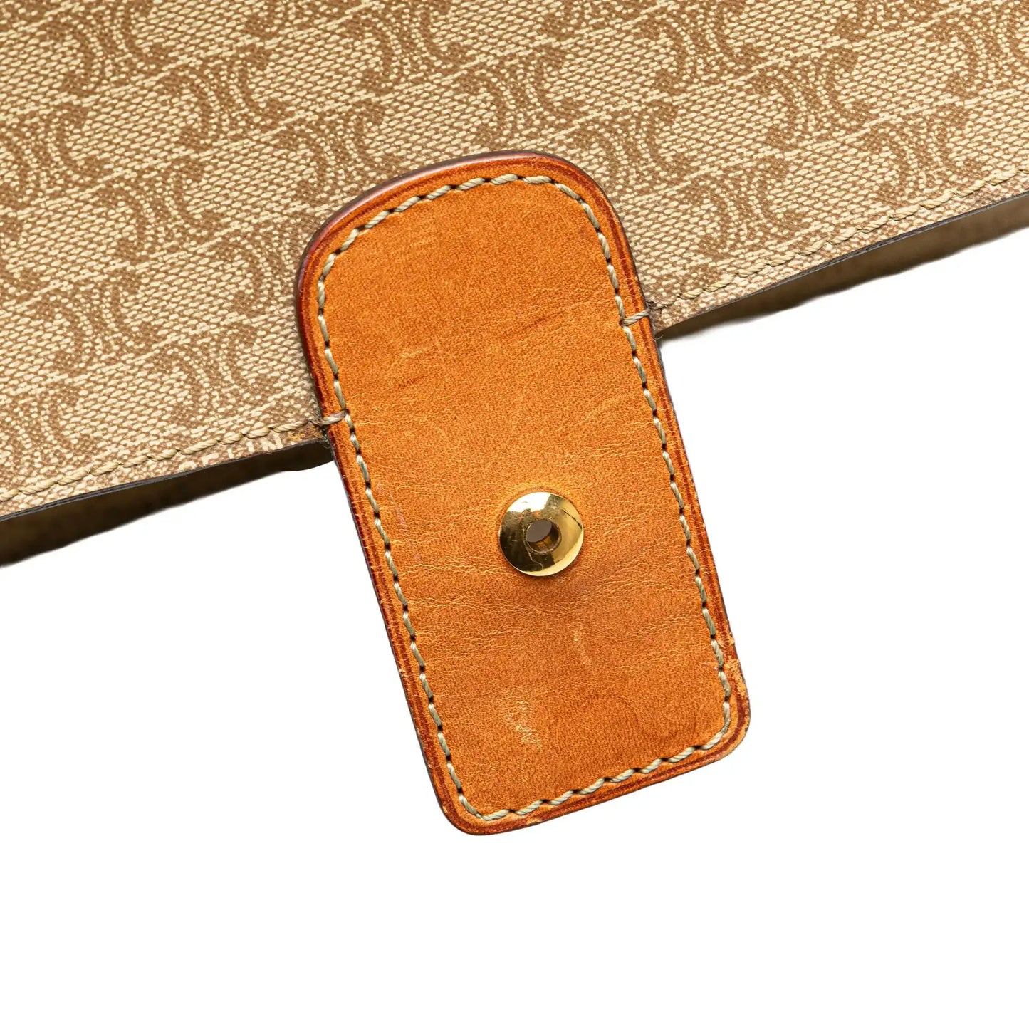 Celine Macadam Coated Canvas Horse Carriage Crossbody