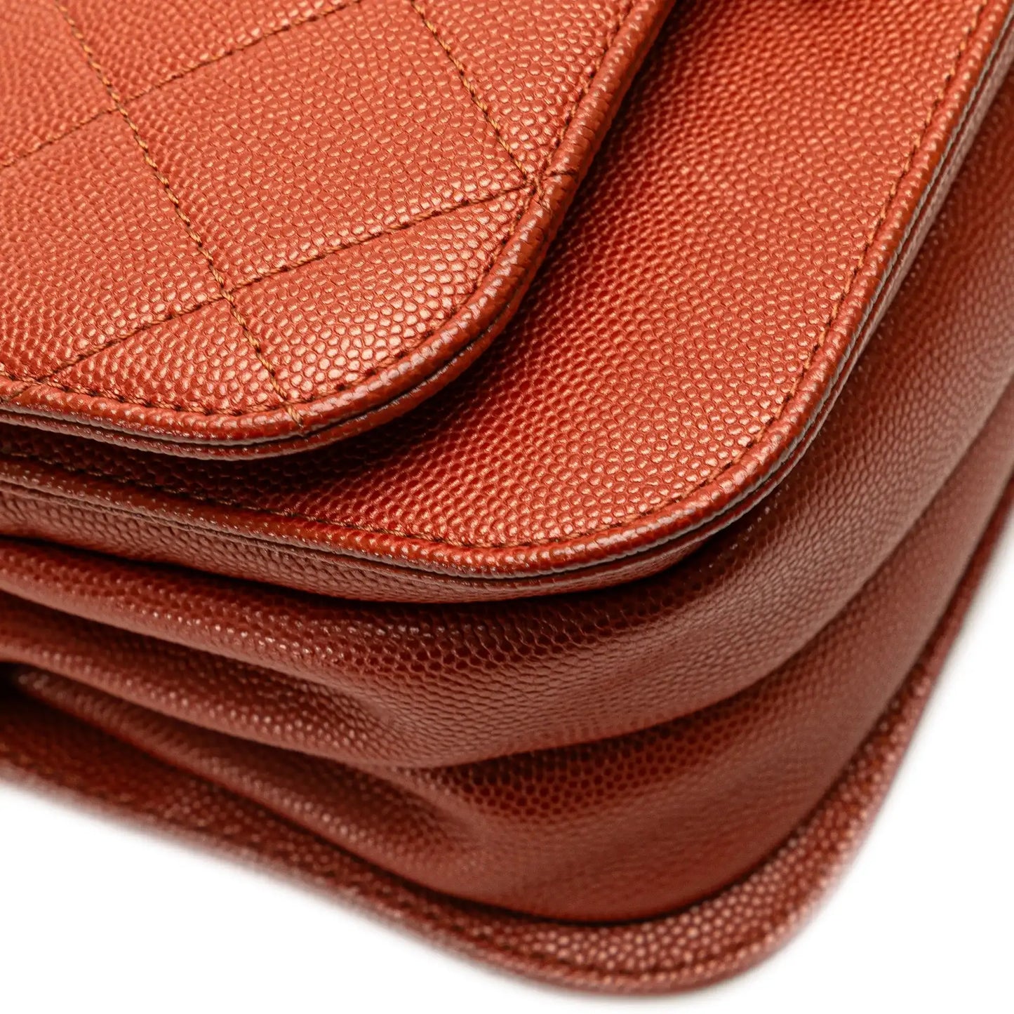 Chanel Mini CC Quilted Caviar Messenger Single Flap