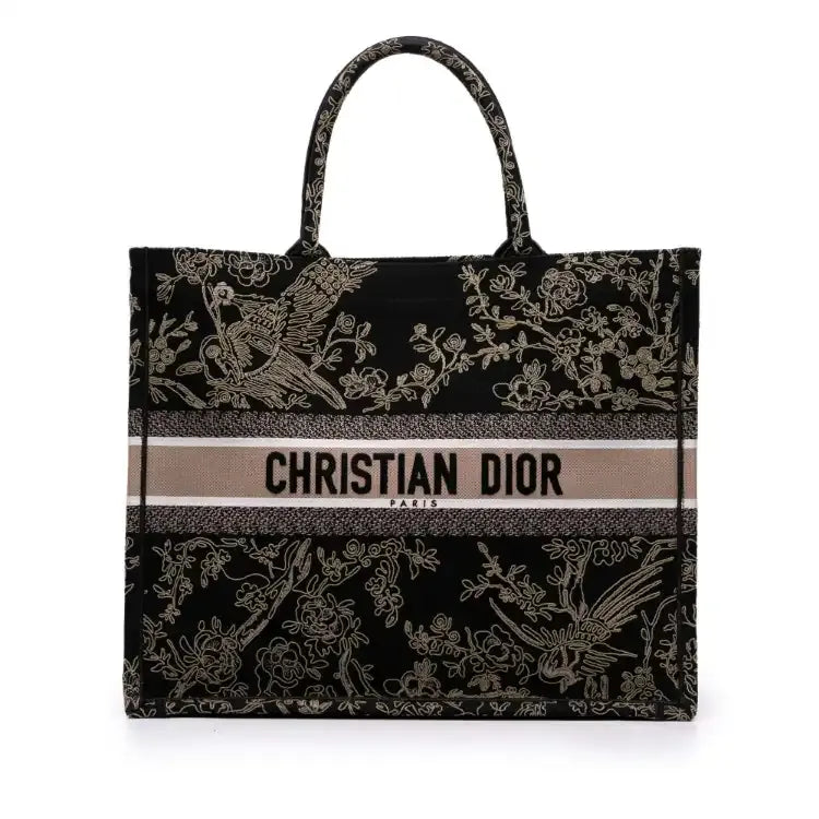 Dior Large Canvas Embroidered Jardin d'Hiver Book