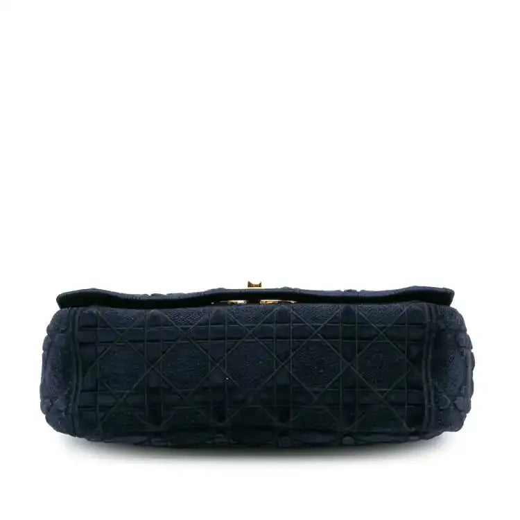 Dior Medium Velvet Cannage Caro Bag