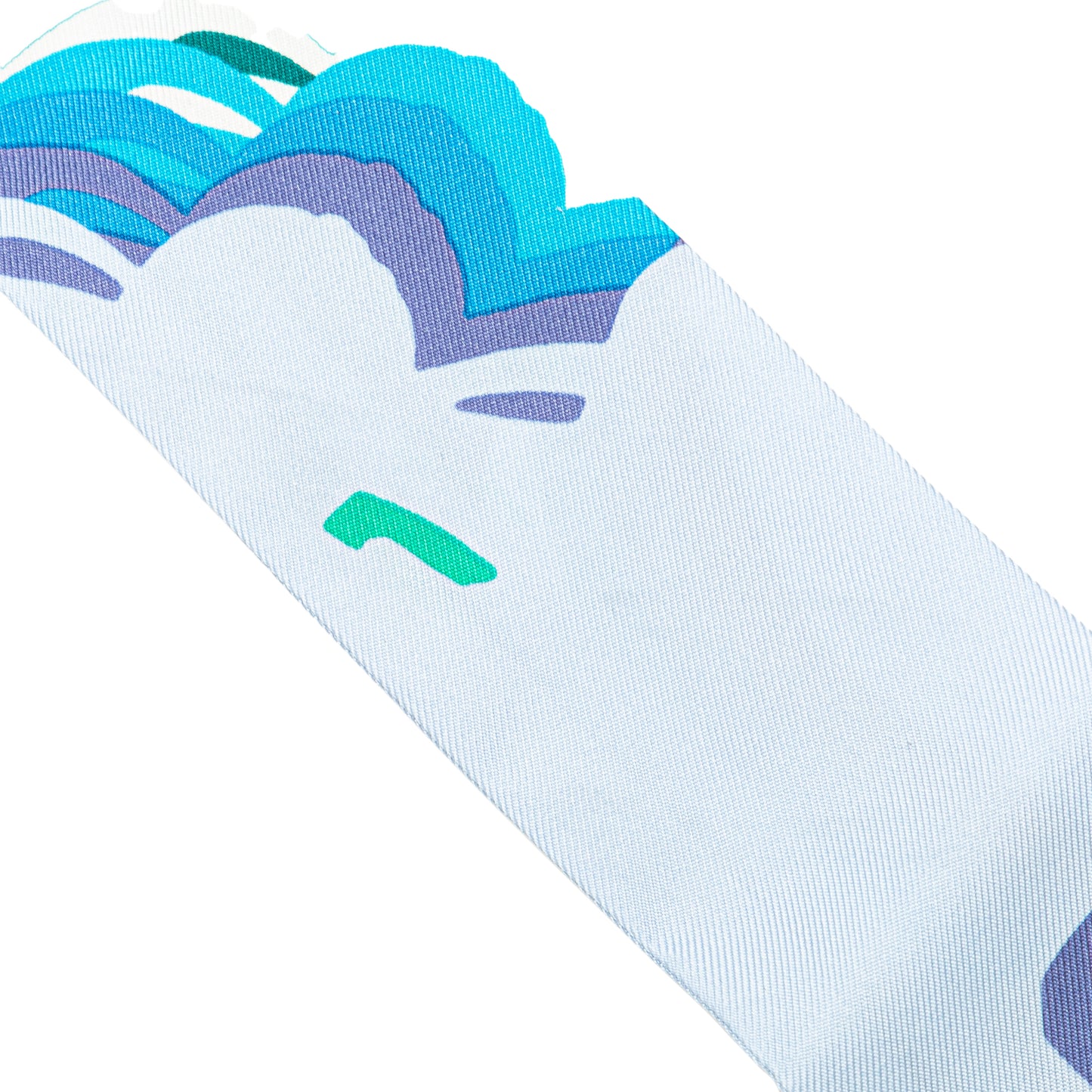 Hermès Brides de Gala Shadow Silk Twilly Scarf