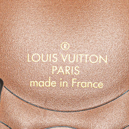 Louis Vuitton Monogram and Leather Puppy Key Ring and Bag Charm