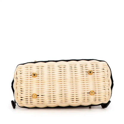 Dior Mini Oblique Wicker Lady