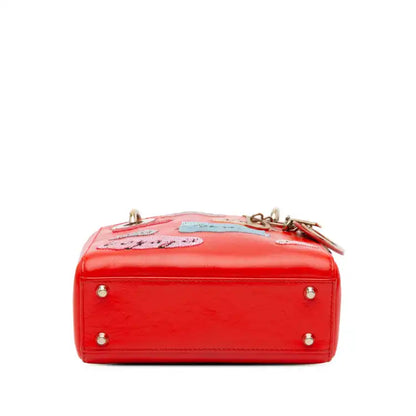 Dior Mini Calfskin Sequin Embellished Lady