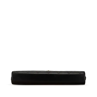 Chanel CC Quilted Lambskin Flap Briefcase