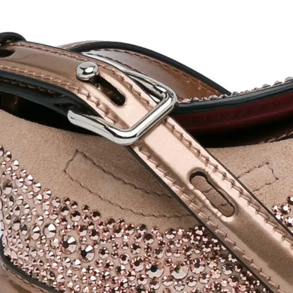 Alexander McQueen Calfskin Crystal Embellished The Curve Bucket Bag