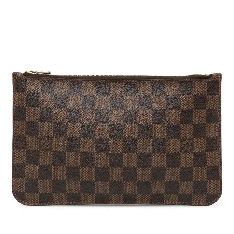 Louis Vuitton Damier Ebene Neverfull Pouch